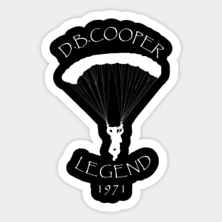 D.B. Cooper - Legend 1971 Sticker